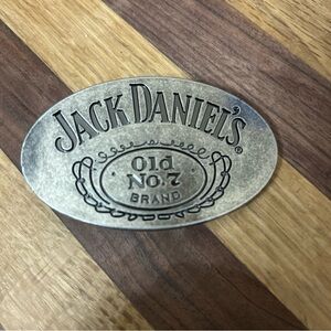Jack Daniels Silver Embossed Decor Accent